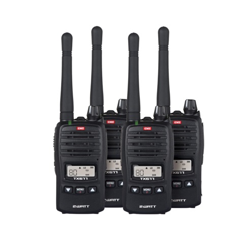 4-Pack Mobile Radios for hire