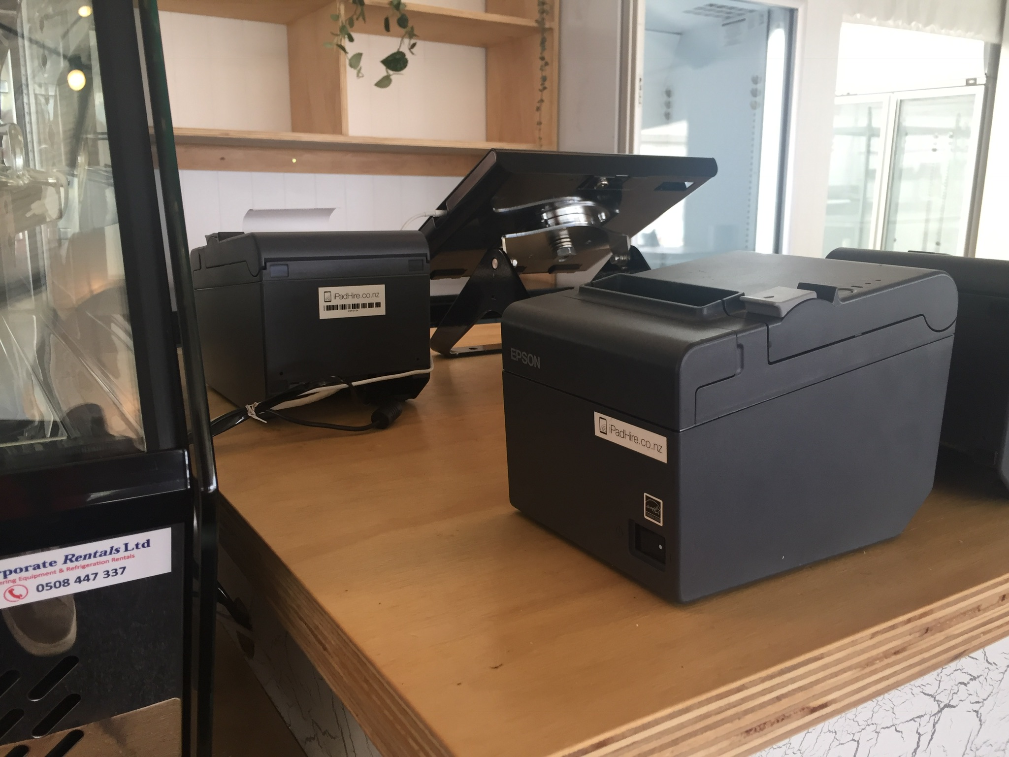 Photo of Epson TM-T82II Ethernet Receipt Printer (Vend/posBoss compatible) in action